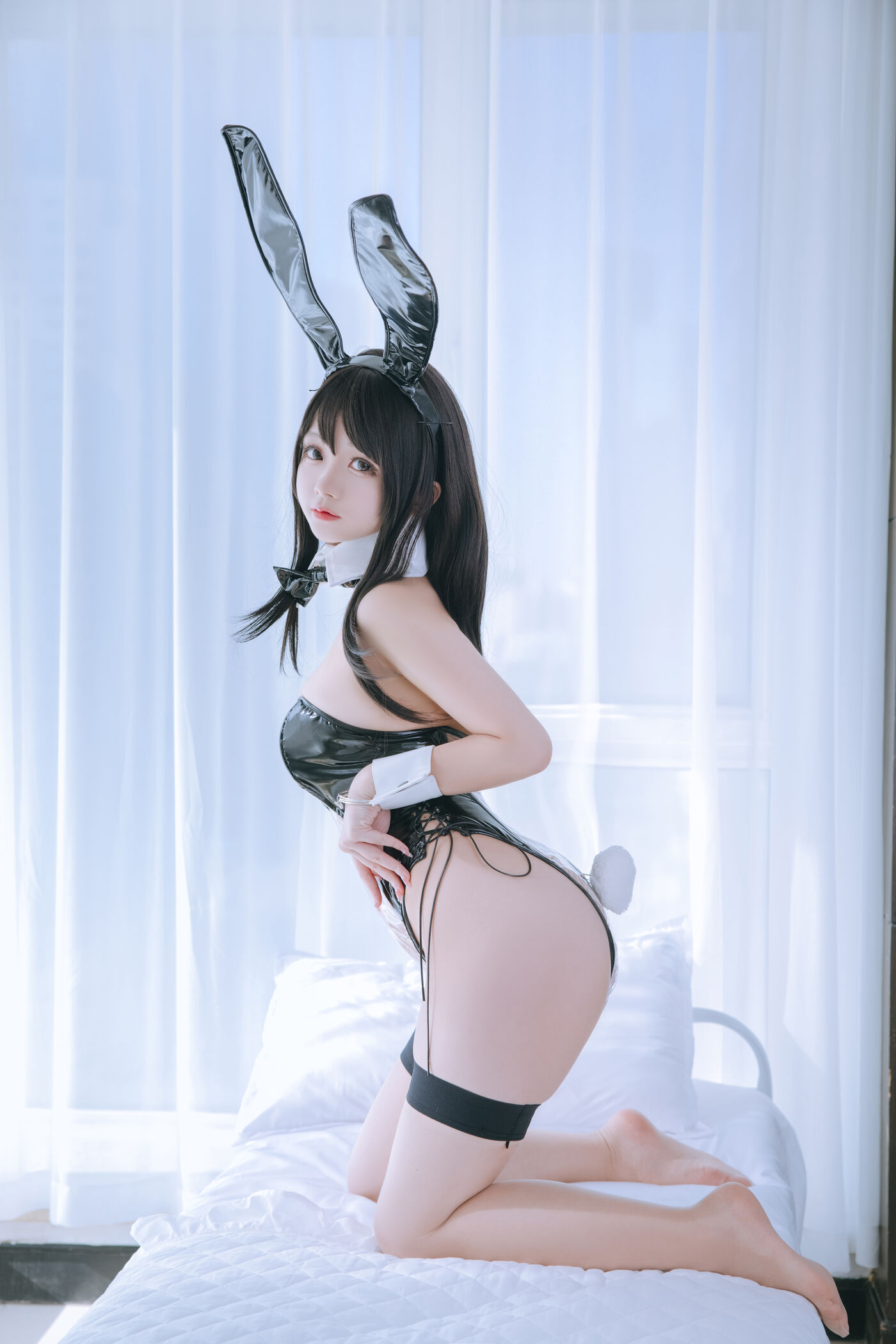 日奈娇 NO.047 透明兔女郎 [60P]插图9